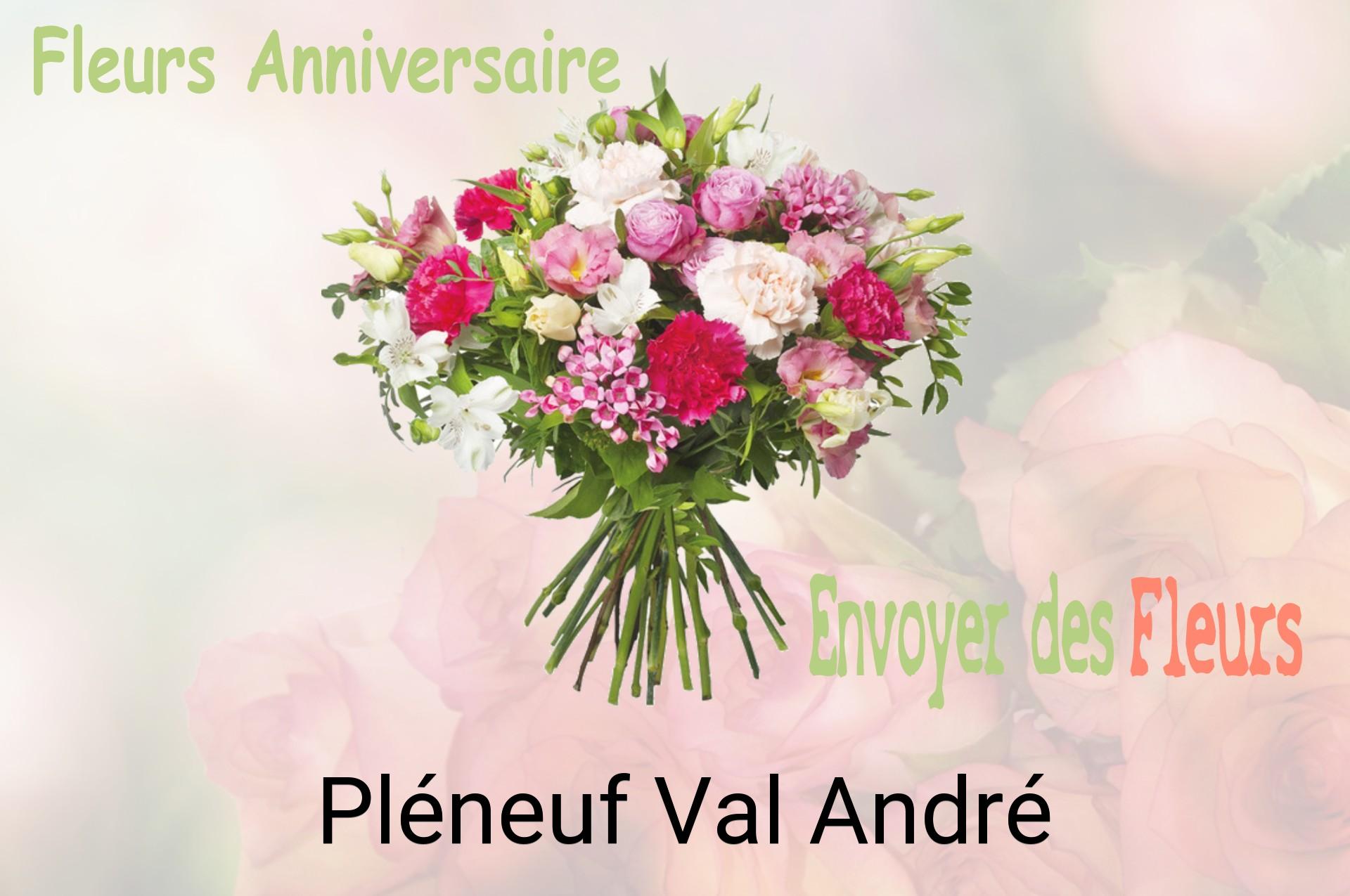 Bouquet de fleurs d’anniversaire livré à Pléneuf-Val-André